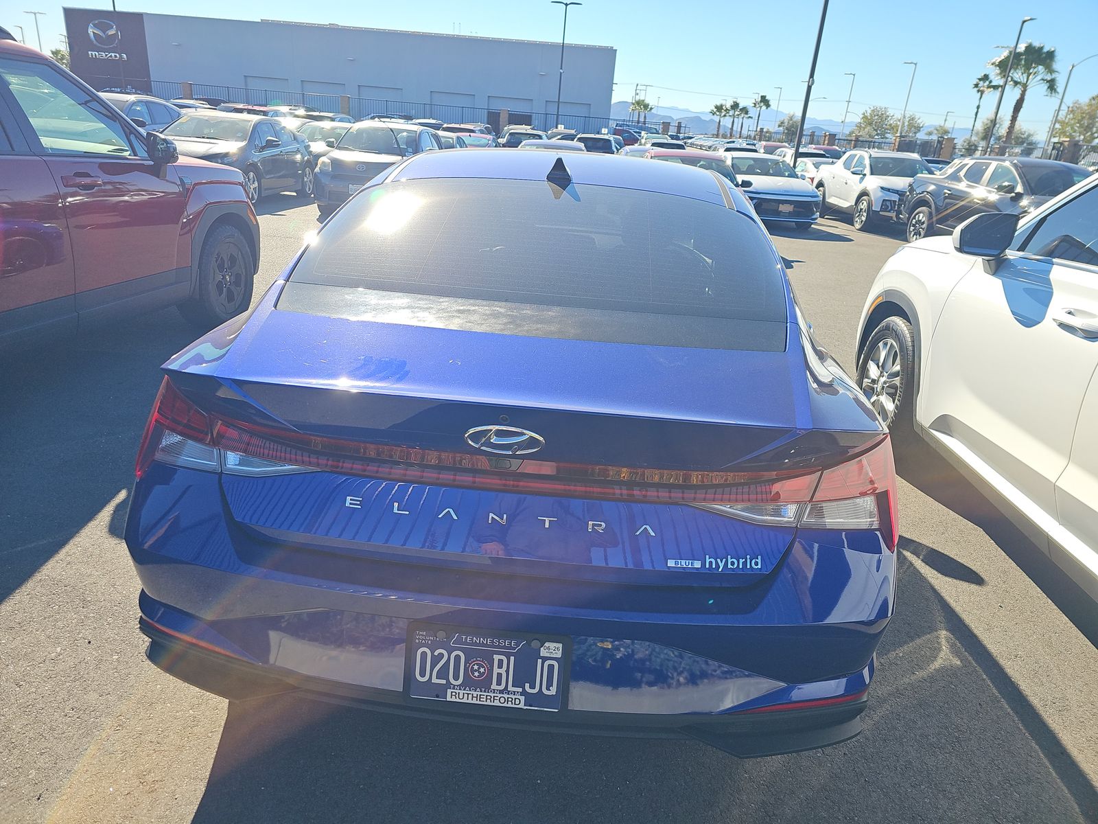 2022 Hyundai Elantra Hybrid Blue FWD