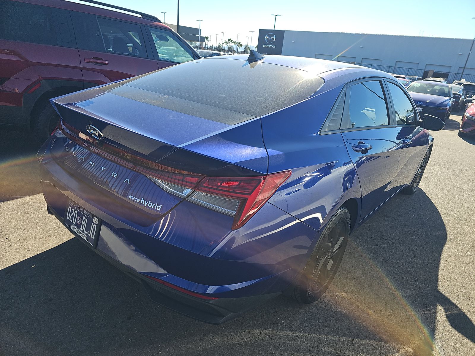 2022 Hyundai Elantra Hybrid Blue FWD
