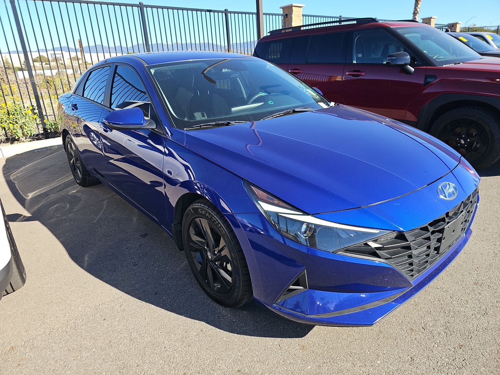2022 Hyundai Elantra Hybrid Blue FWD
