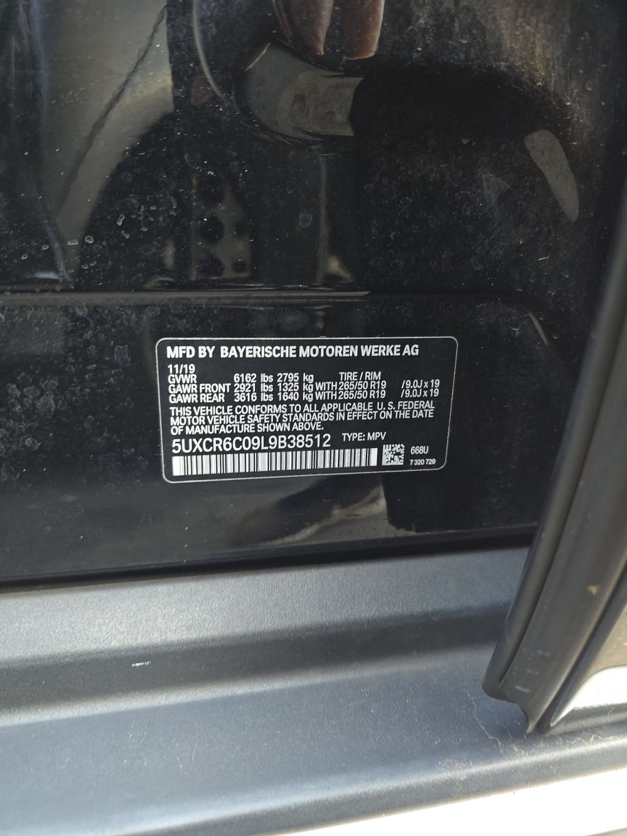 2020 BMW X5 xDrive40i AWD