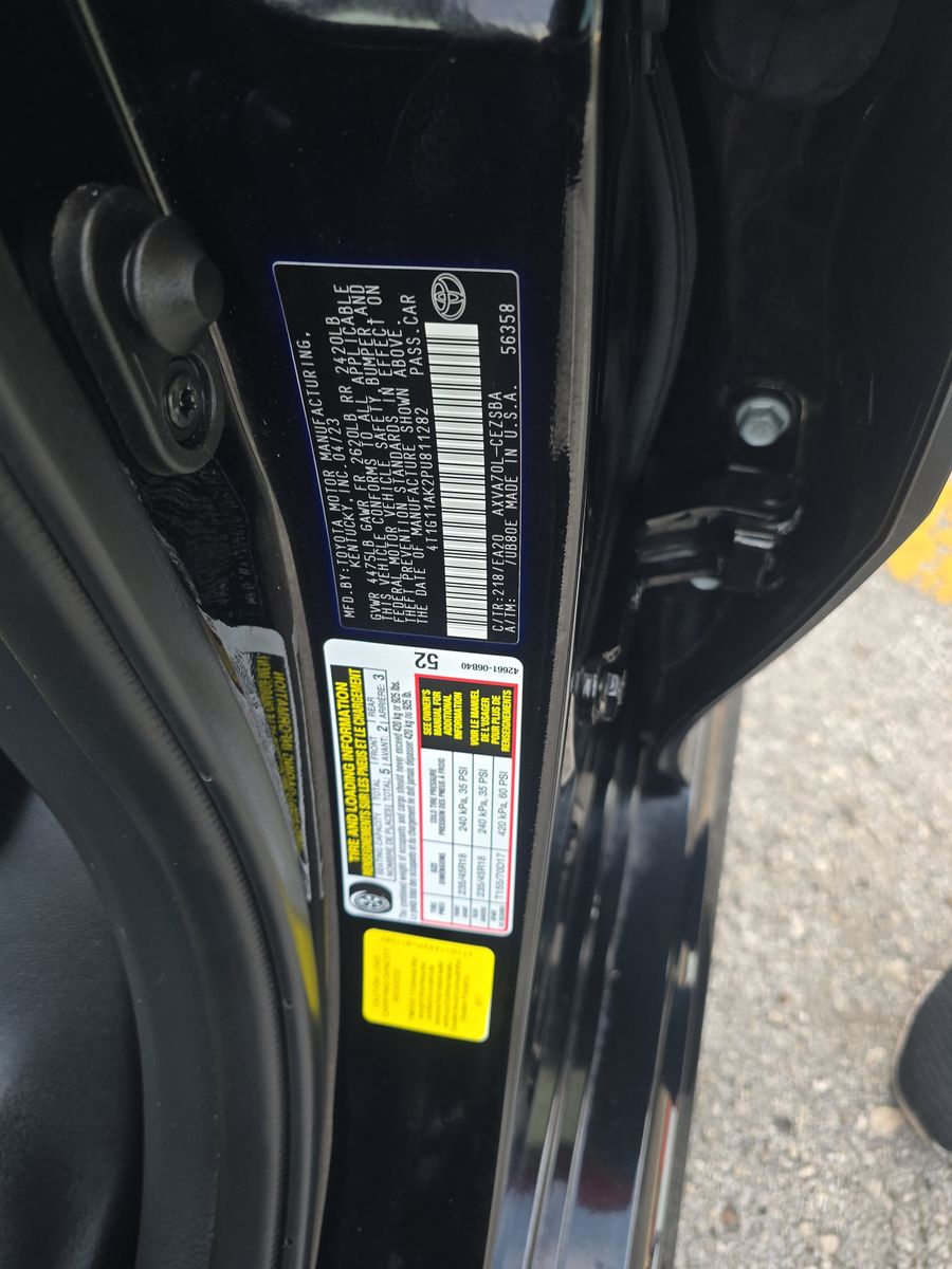 2023 Toyota Camry SE FWD