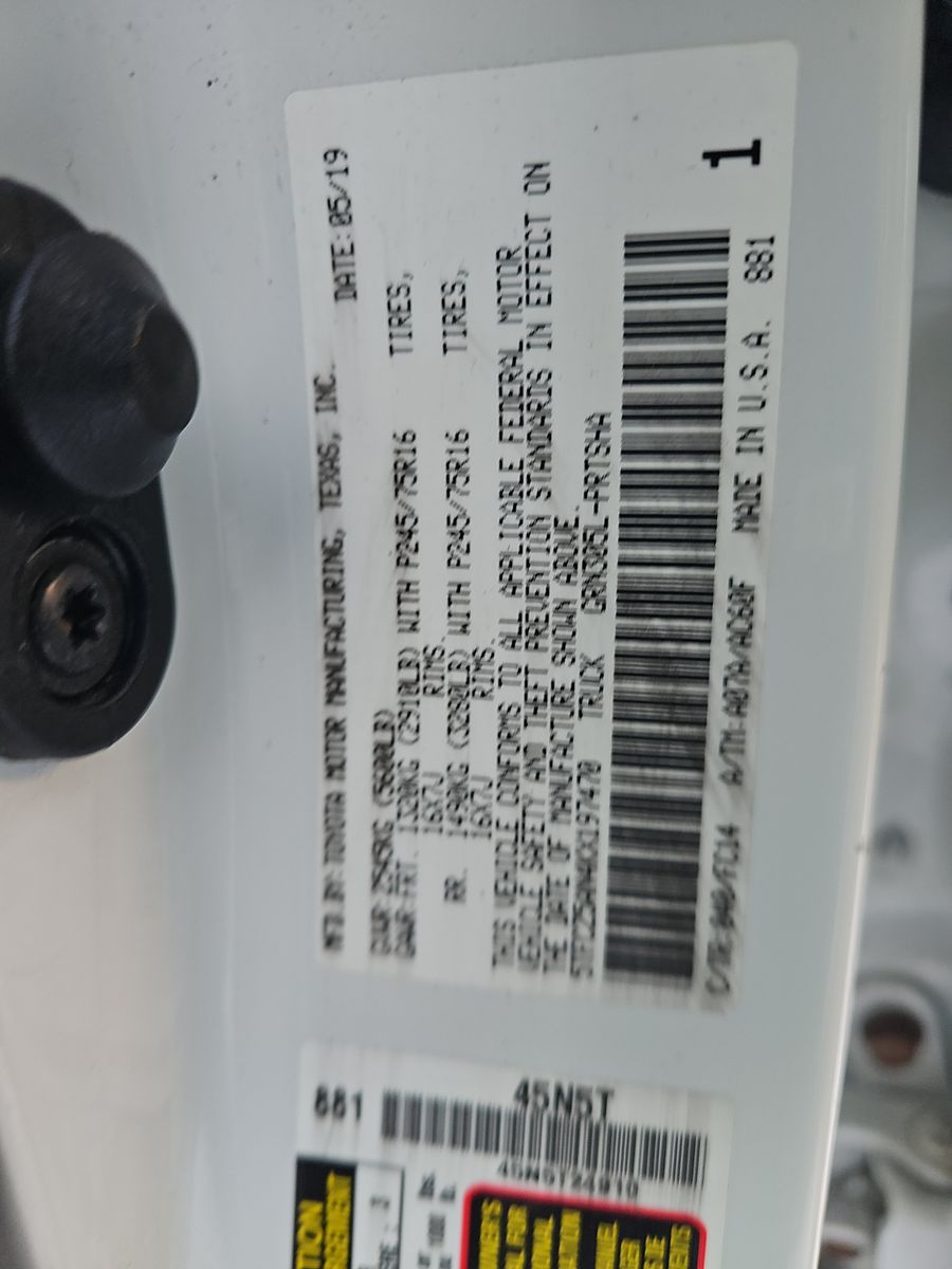 2019 Toyota Tacoma SR5 AWD