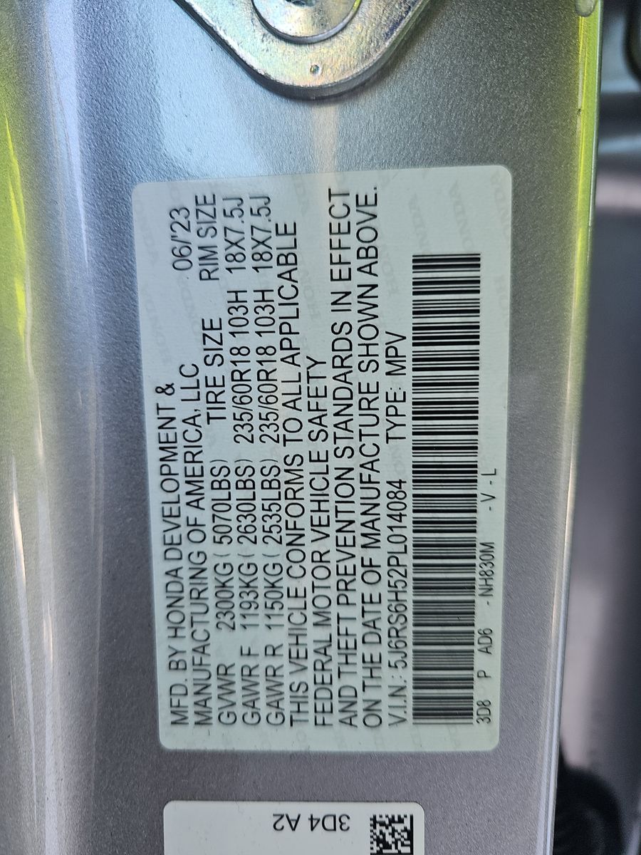 2023 Honda CR-V Hybrid Sport AWD