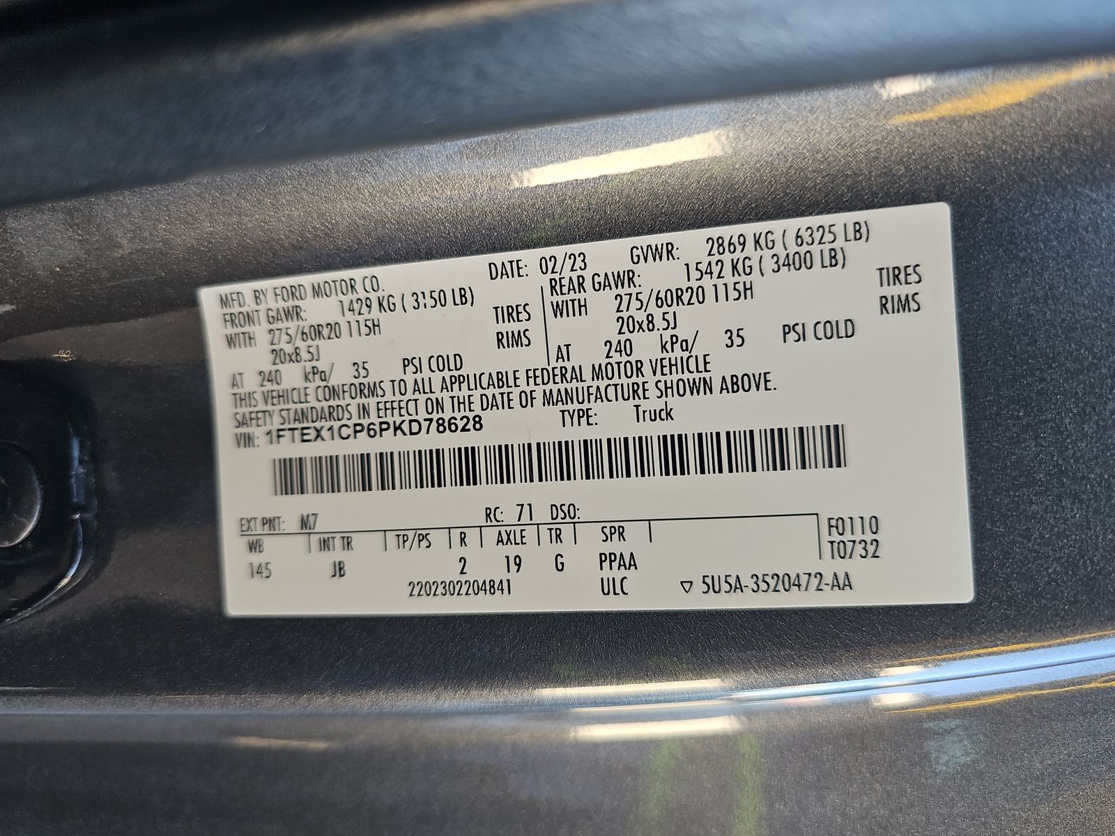 2023 Ford F-150 XL RWD