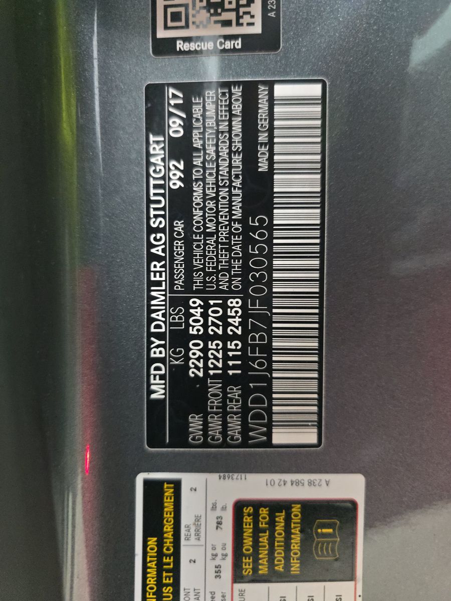 2018 Mercedes-Benz E-Class E 400 RWD