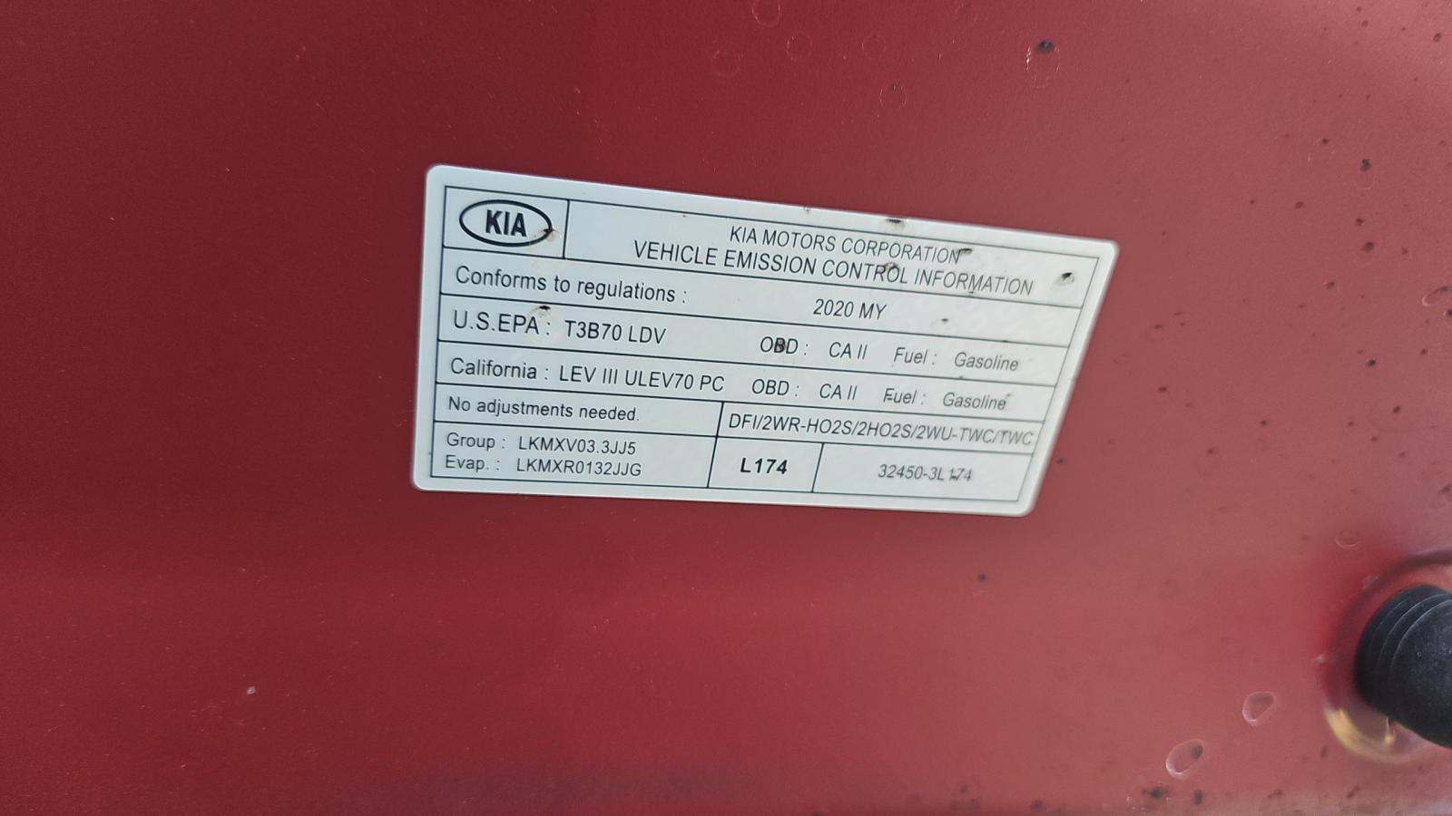 2020 Kia Sorento EX FWD