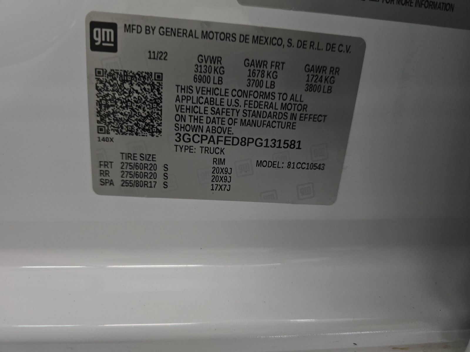 2023 Chevrolet Silverado 1500 High Country RWD