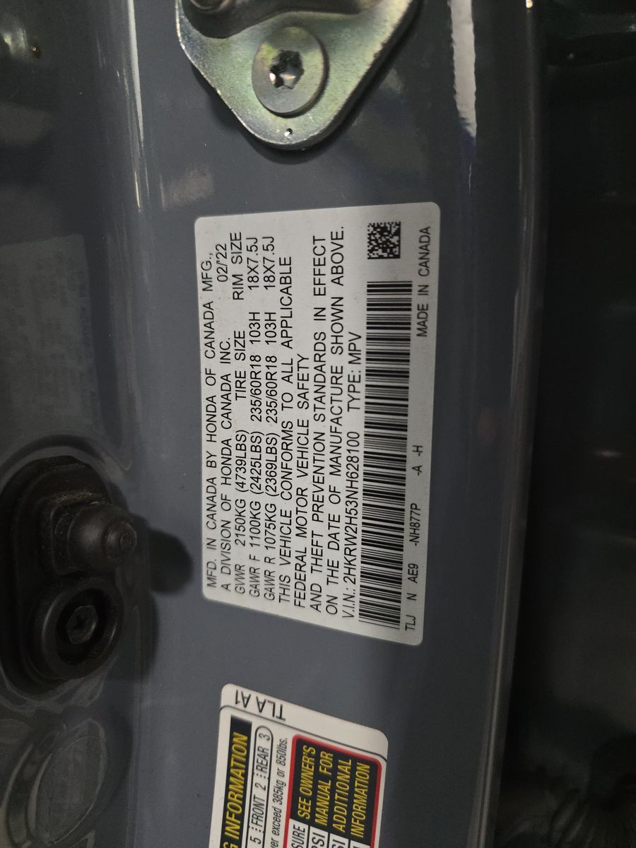 2022 Honda CR-V EX AWD