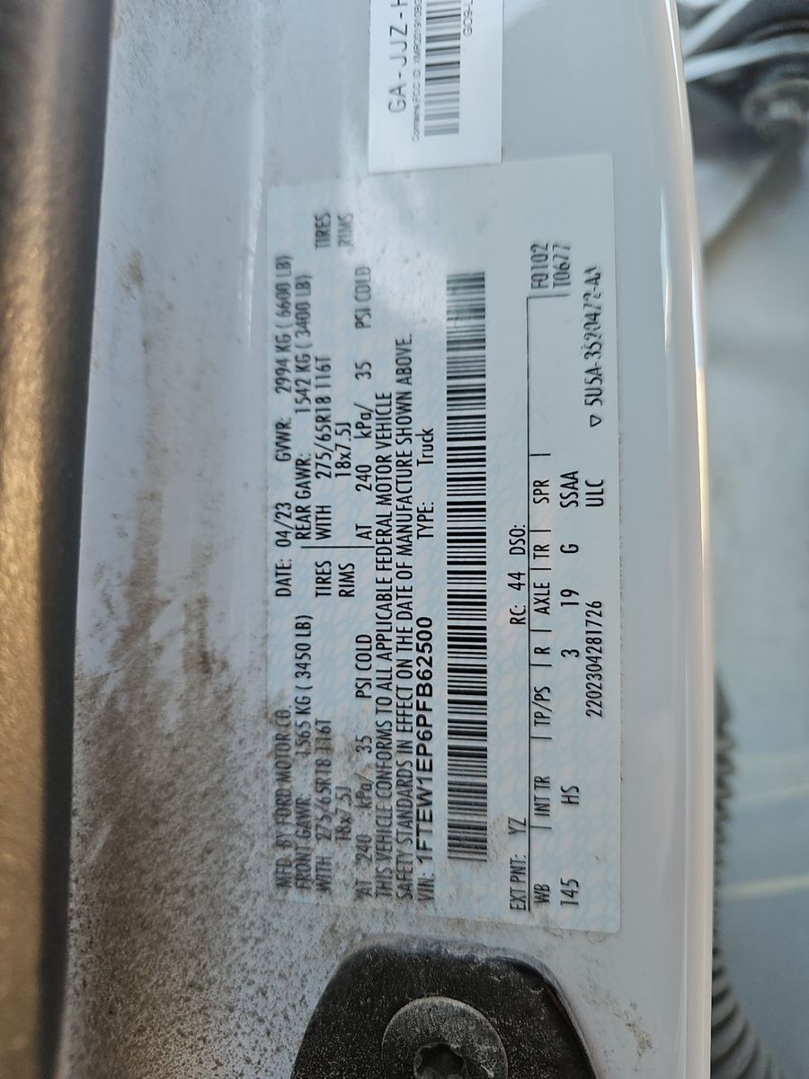 2023 Ford F-150 Lariat AWD