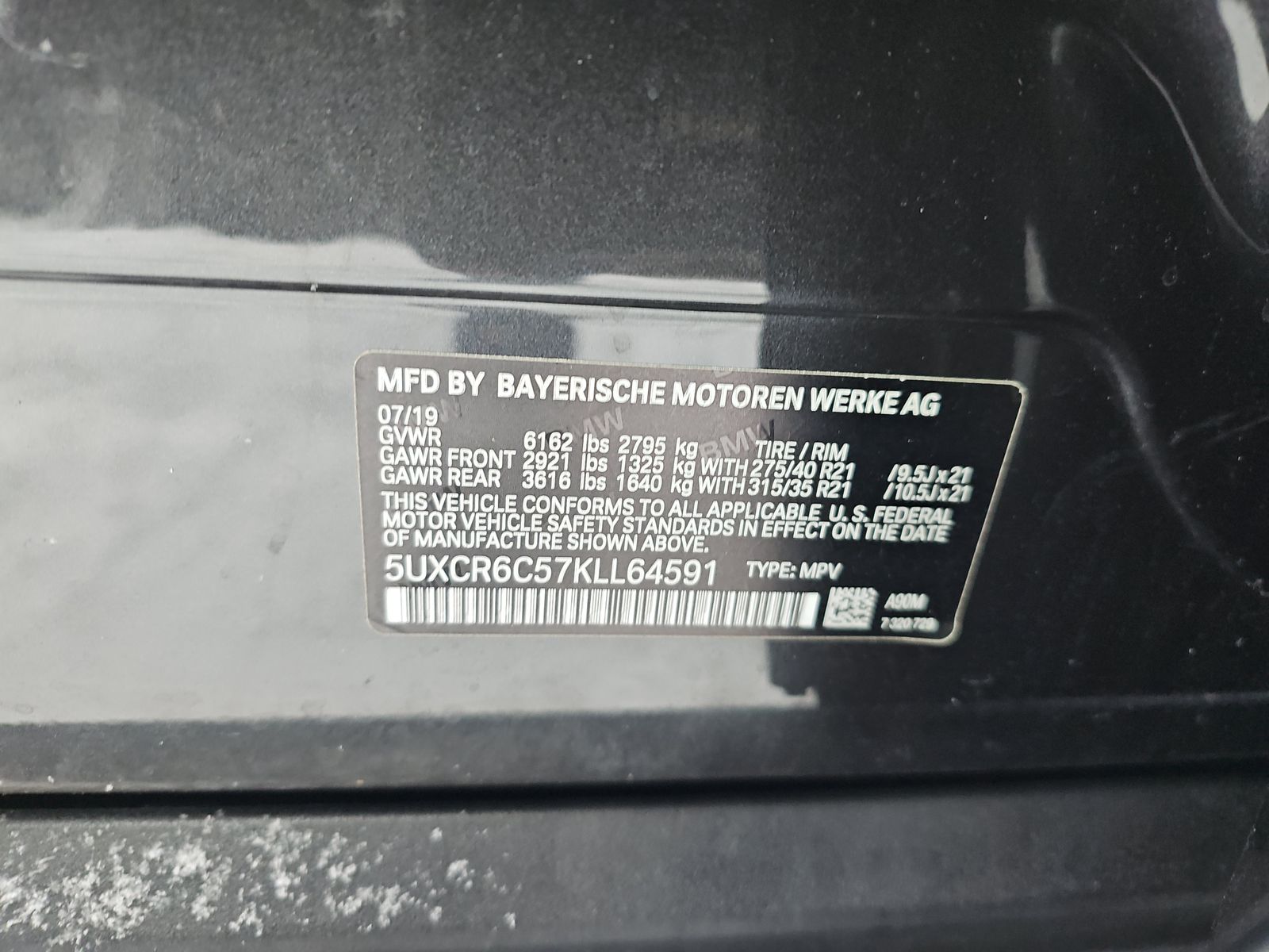 2019 BMW X5 xDrive40i AWD