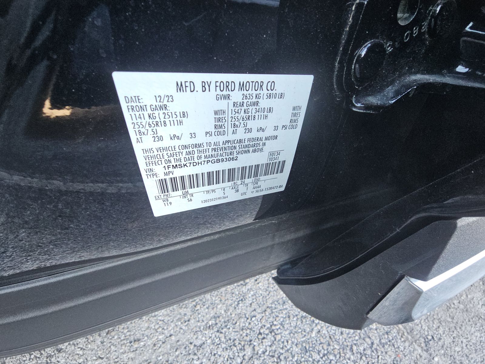 2023 Ford Explorer XLT RWD