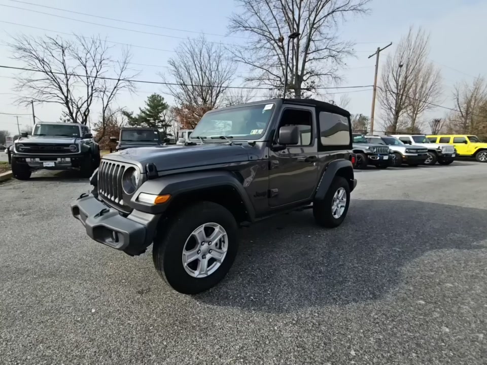 2022 Jeep Wrangler Sport S Edition AWD