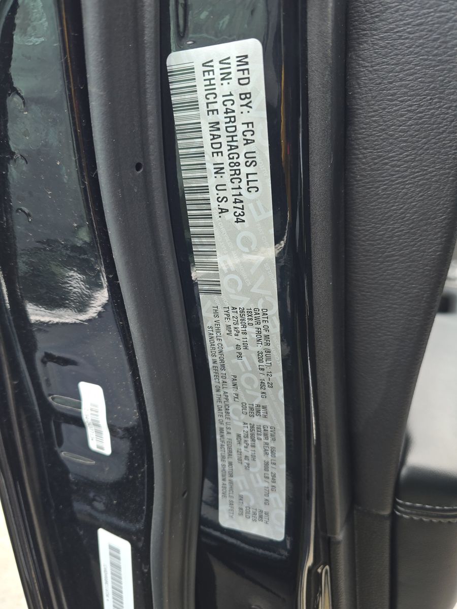 2024 Dodge Durango SXT RWD