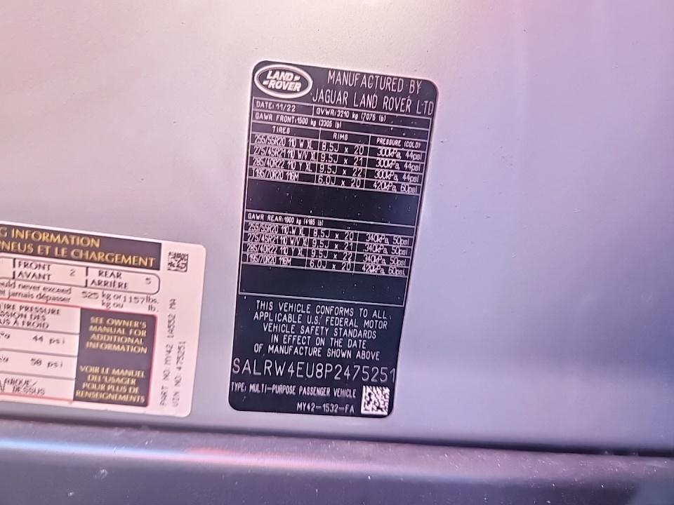 2023 Land Rover Discovery Metropolitan Edition AWD