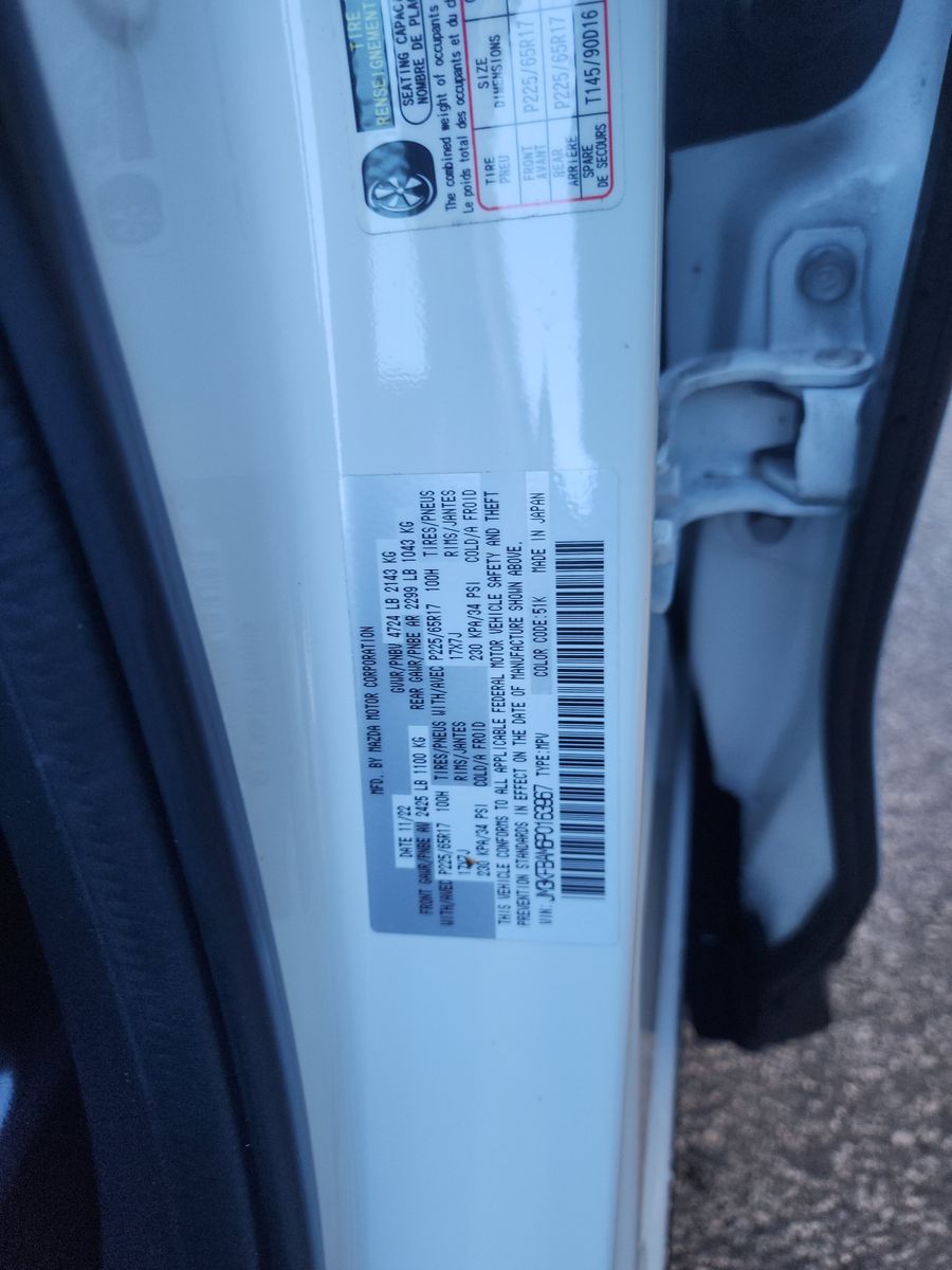 2023 MAZDA CX-5 2.5 S AWD