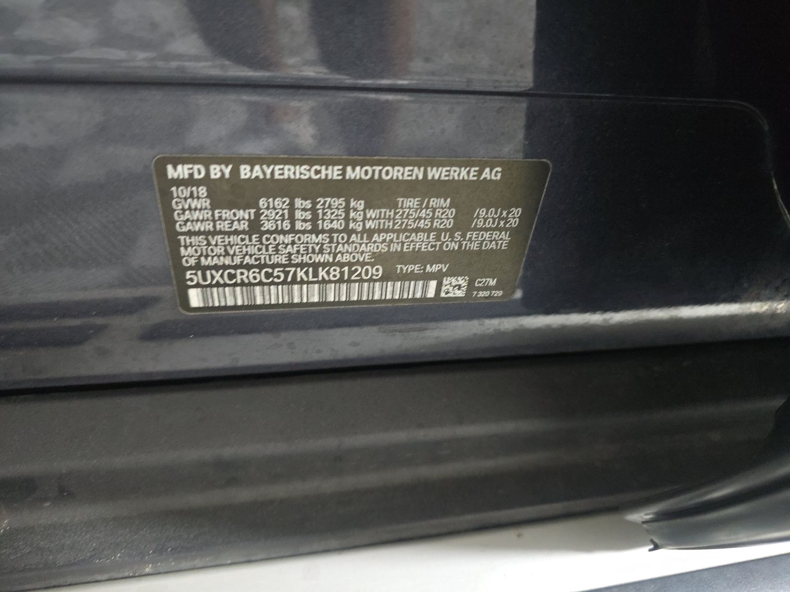 2019 BMW X5 xDrive40i AWD