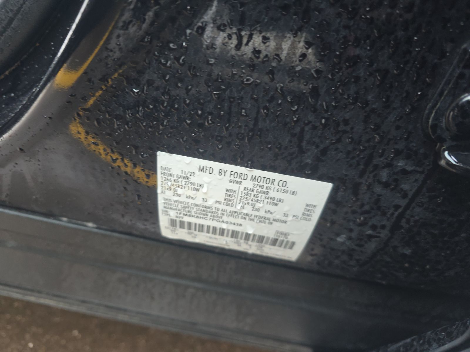 2023 Ford Explorer Platinum AWD