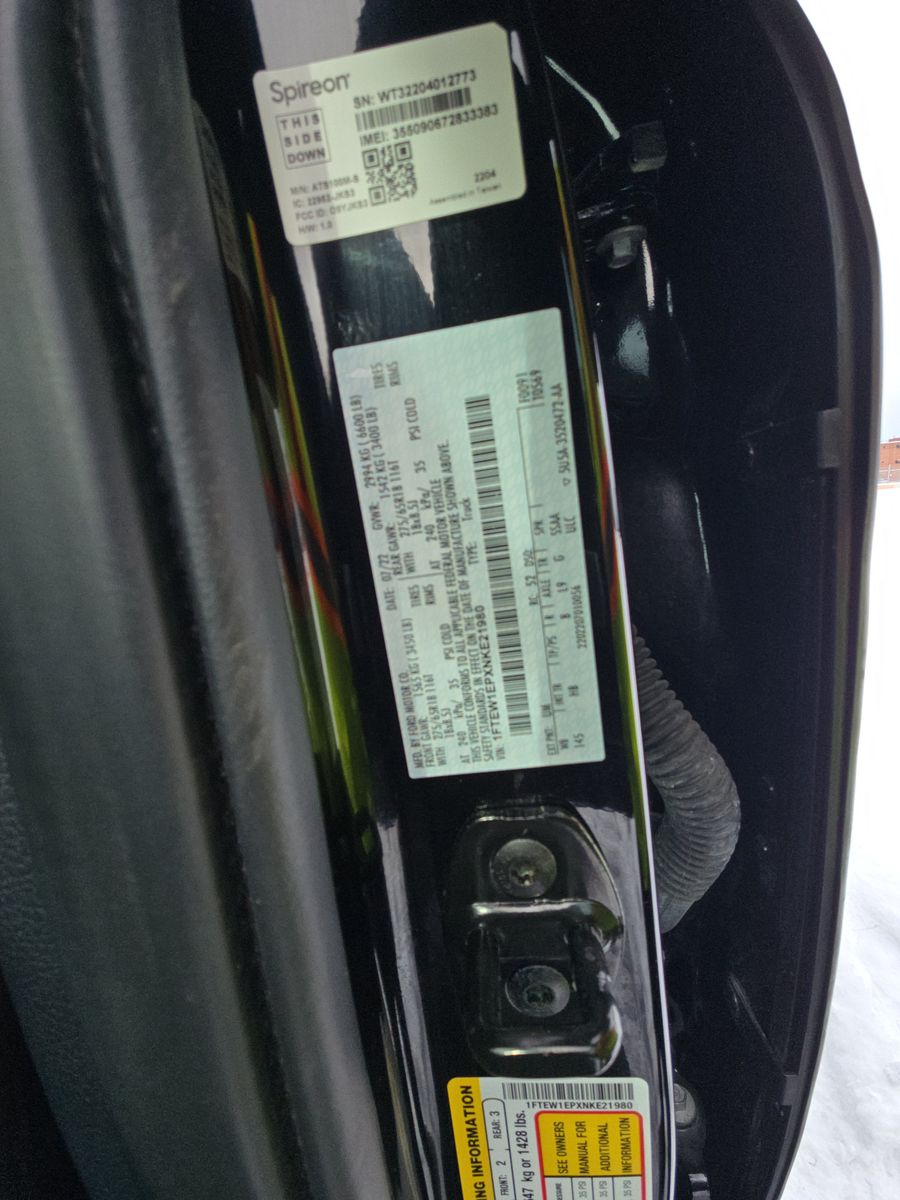 2022 Ford F-150 Lariat AWD