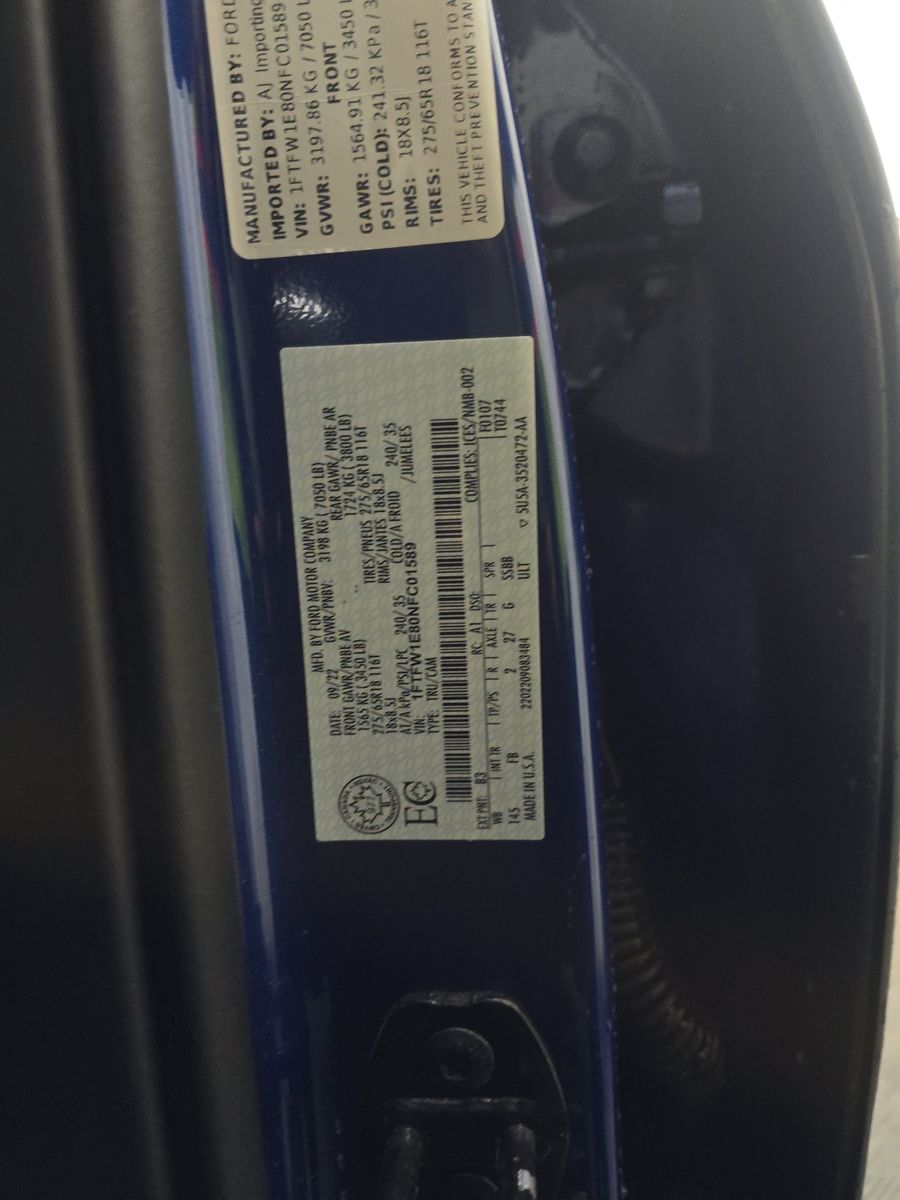 2022 Ford F-150 XLT AWD