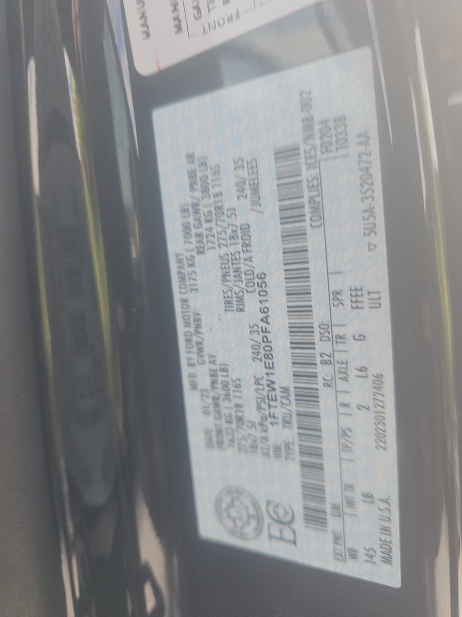 2023 Ford F-150 Tremor AWD