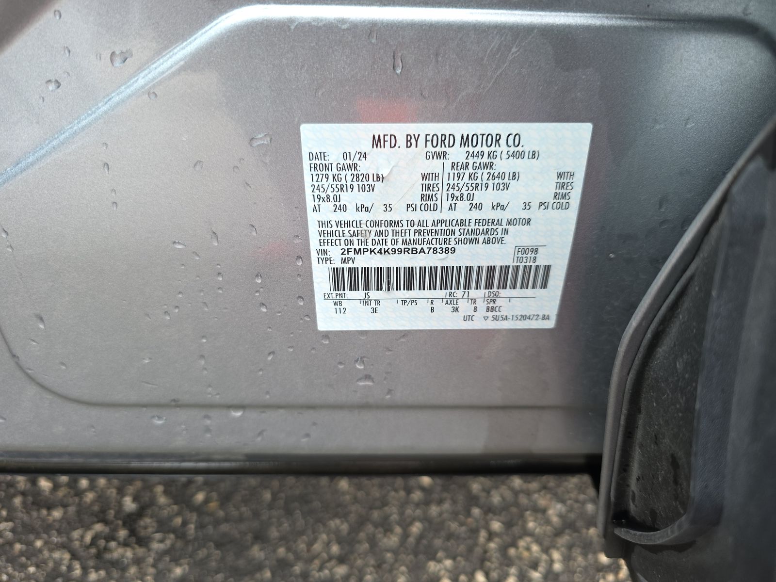 2024 Ford Edge Titanium AWD