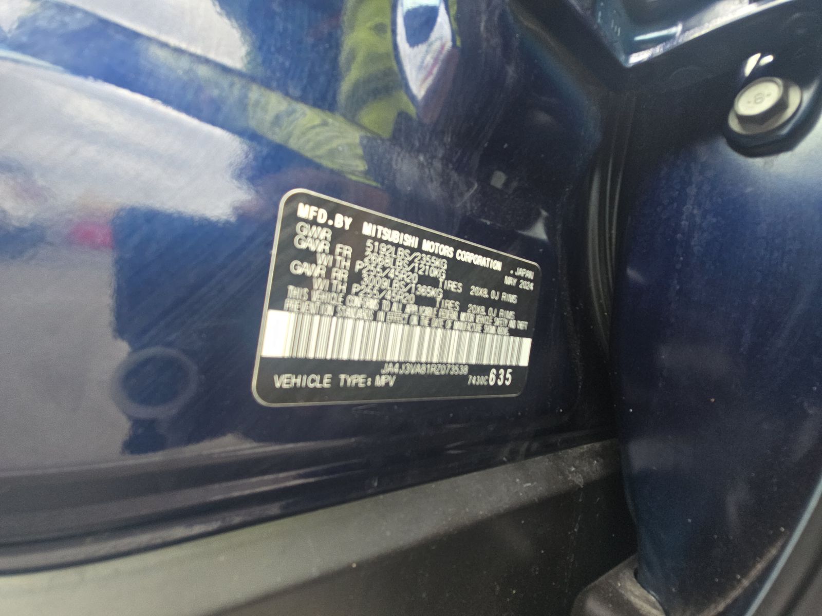 2024 Mitsubishi Outlander SE Black Edition FWD