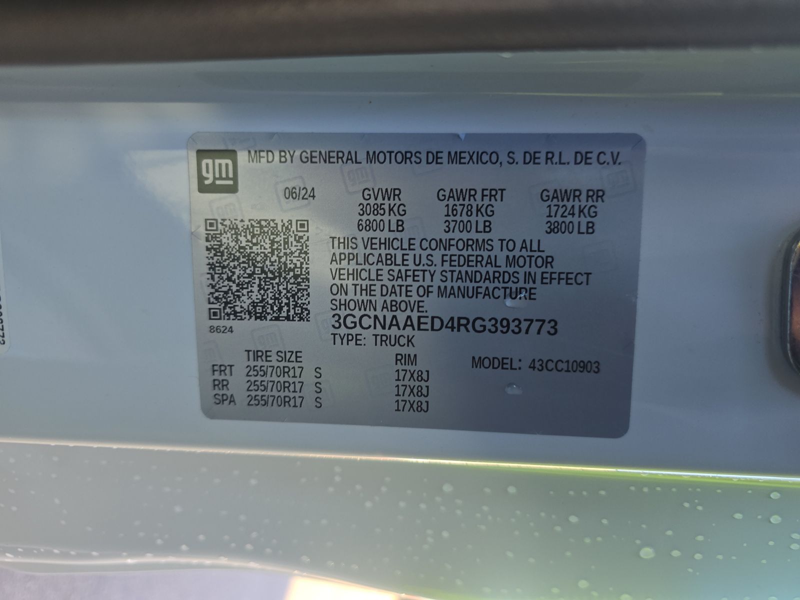 2024 Chevrolet Silverado 1500 Work Truck RWD