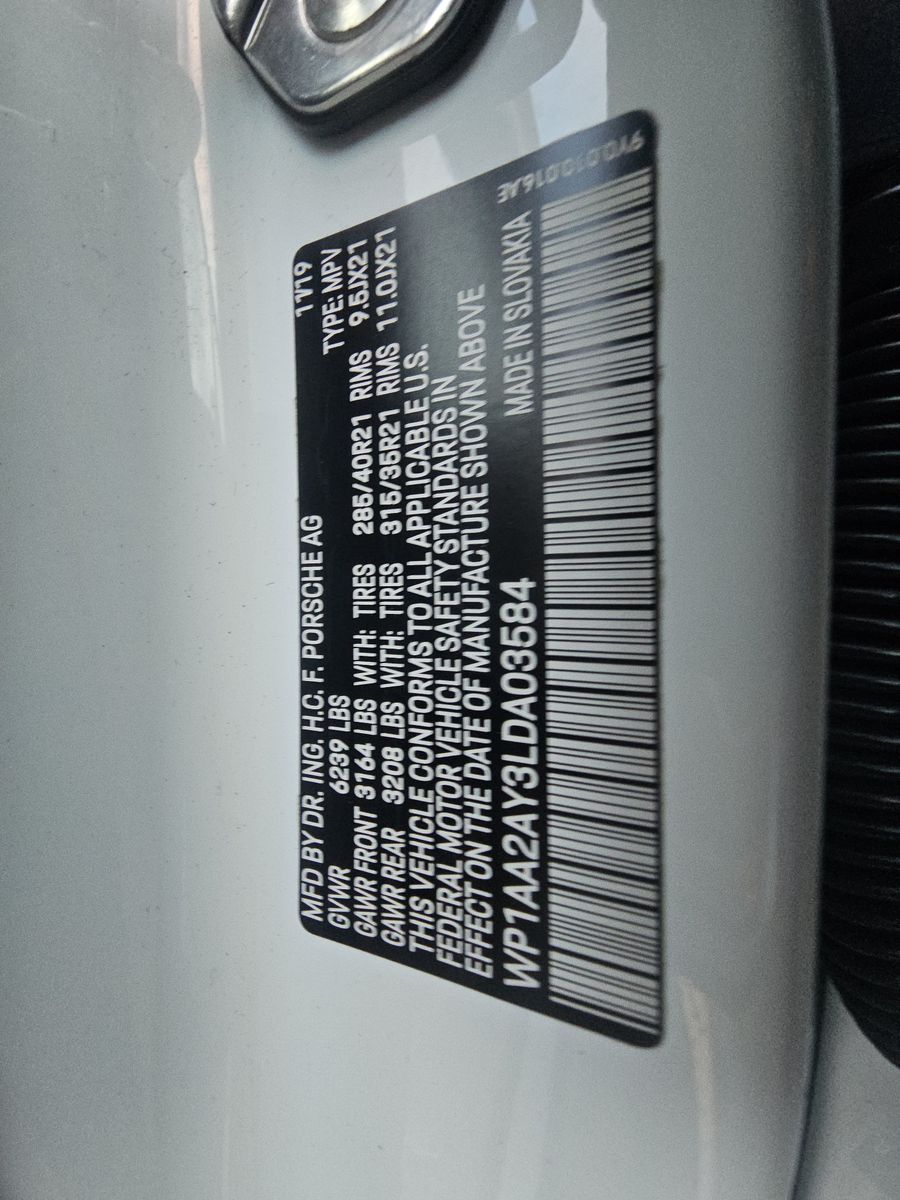 2020 Porsche Cayenne Base AWD