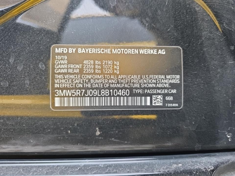 2020 BMW 3 Series 330i xDrive AWD