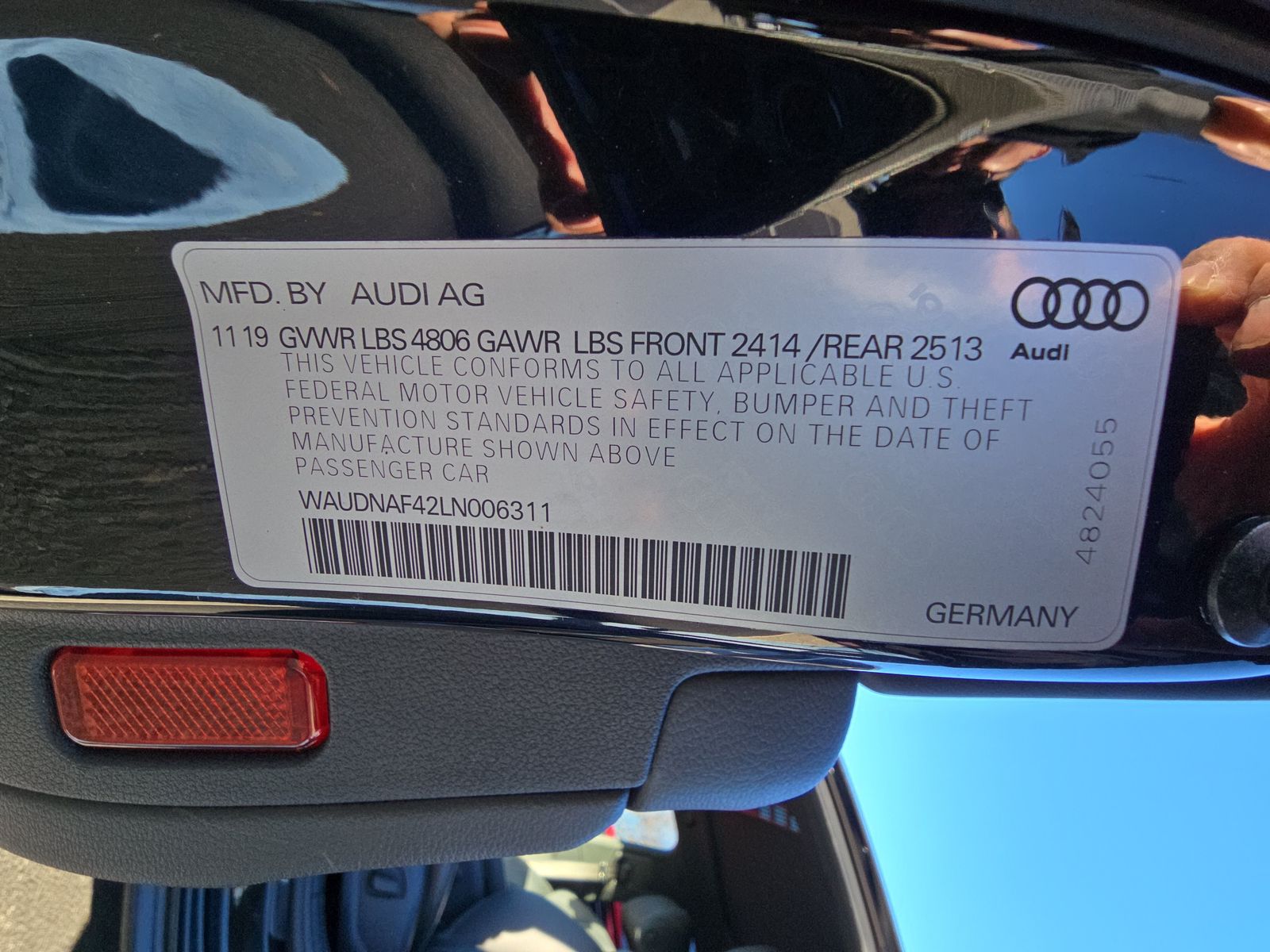 2020 Audi A4 Premium AWD