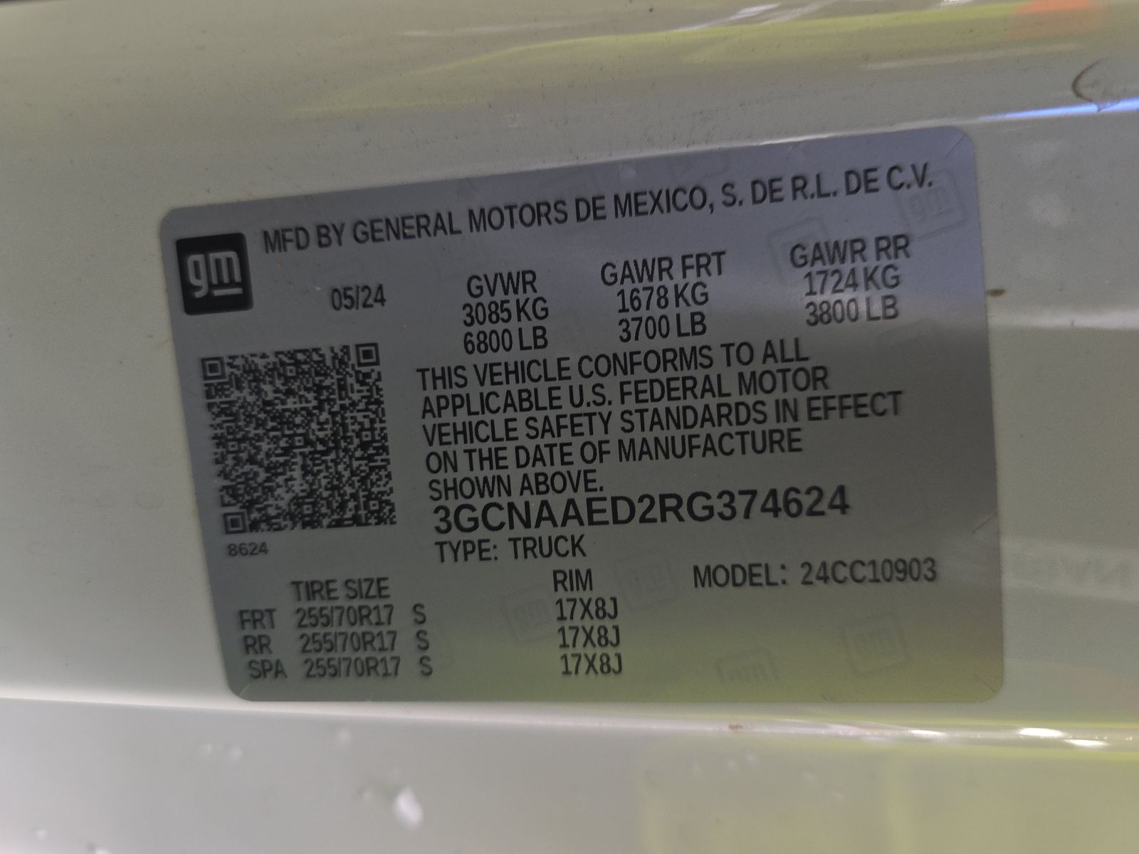 2024 Chevrolet Silverado 1500 Work Truck RWD