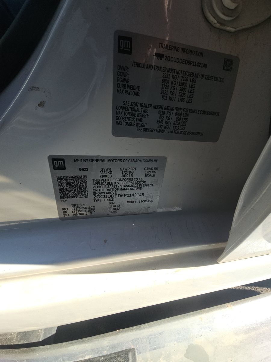 2023 Chevrolet Silverado 1500 LT AWD