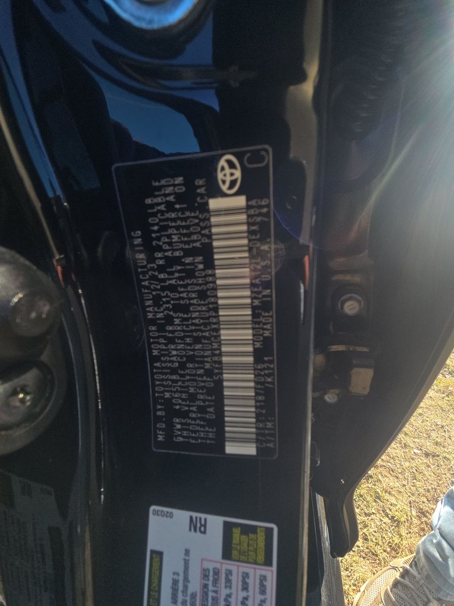 2024 Toyota Corolla Nightshade Edition FWD