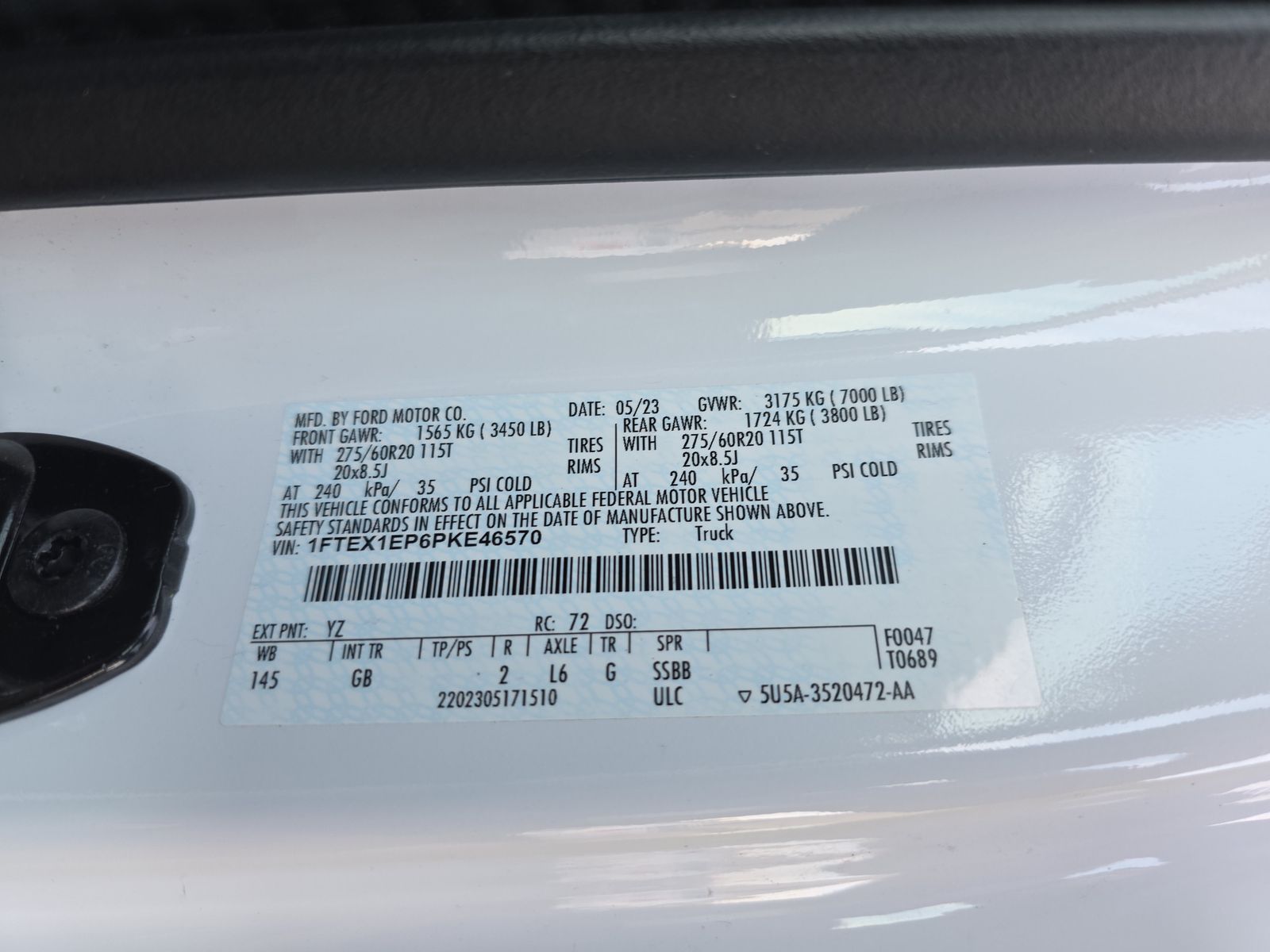 2023 Ford F-150 XL AWD