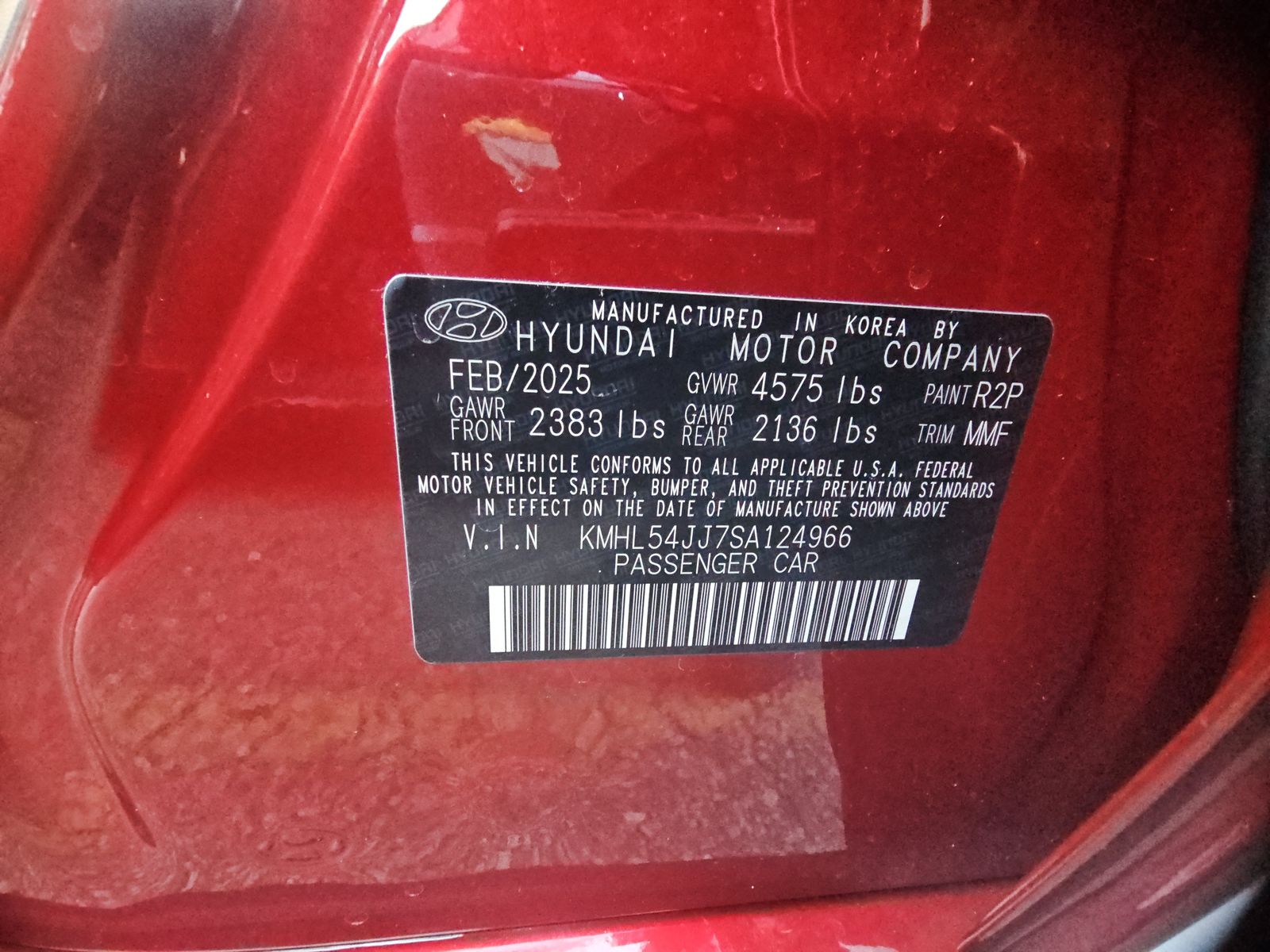 2025 Hyundai Sonata Hybrid Limited FWD