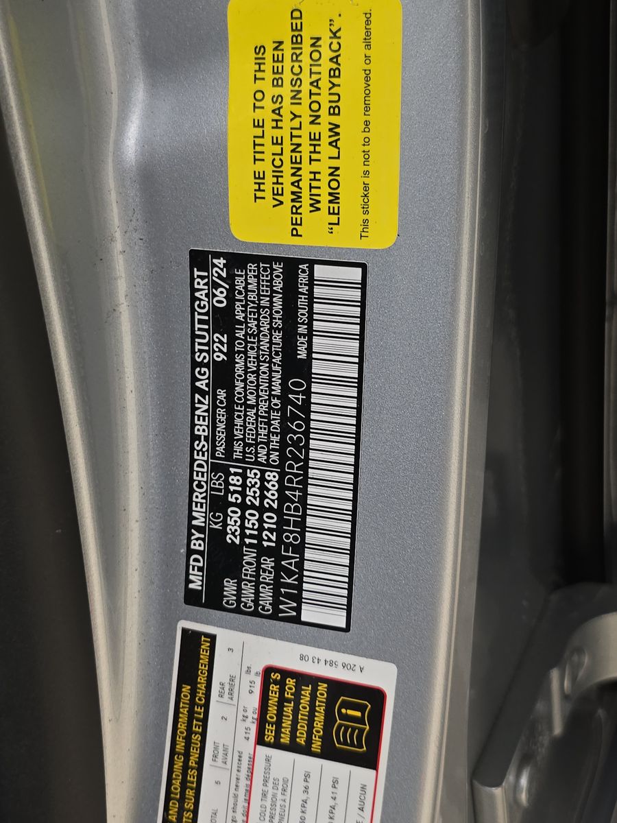 2024 Mercedes-Benz C-Class AMG C 43 AWD