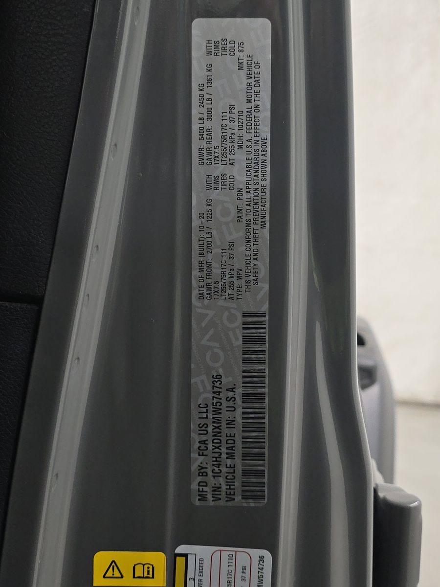 2021 Jeep Wrangler Unlimited Willys Edition AWD