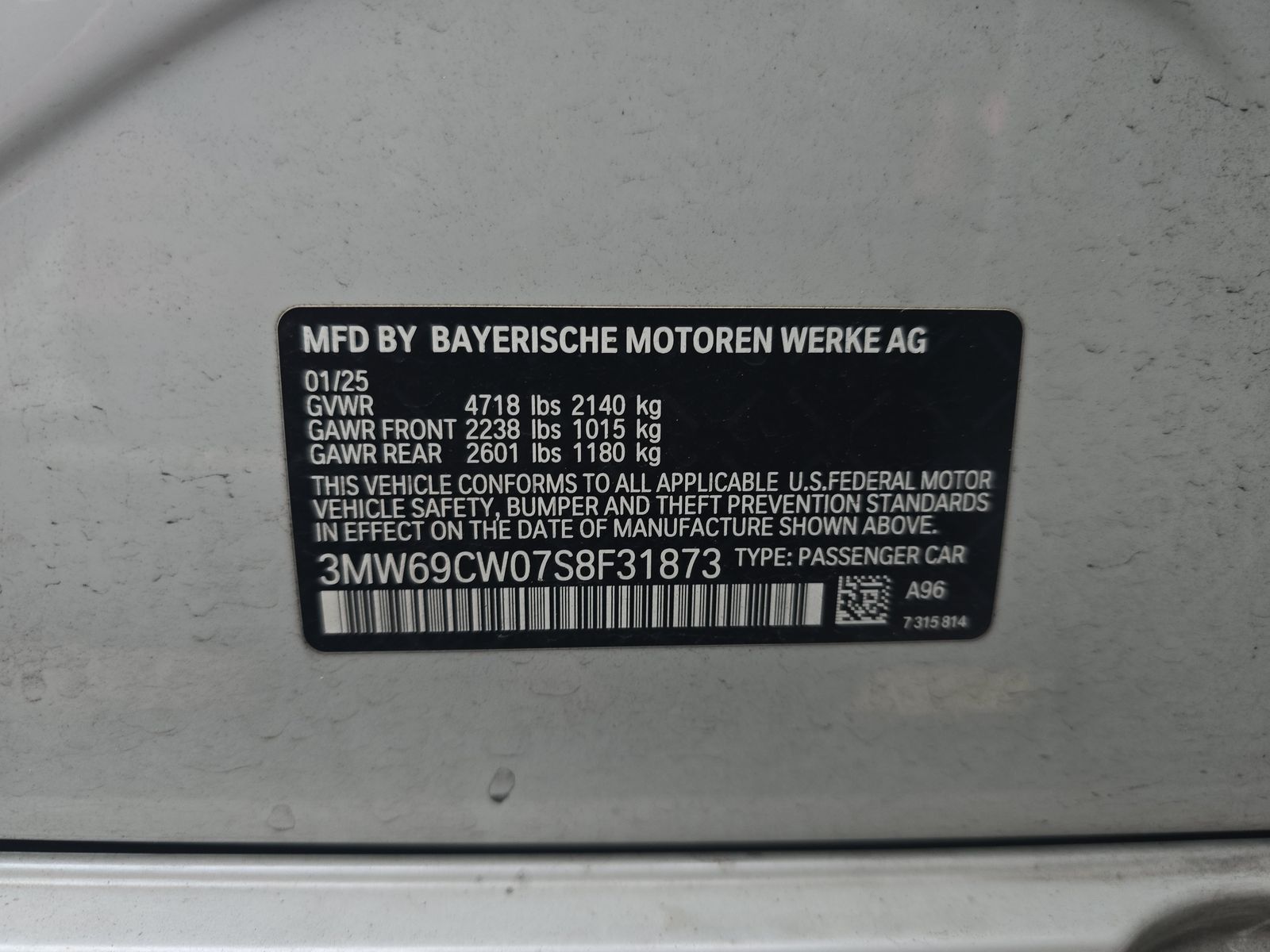 2025 BMW 3 Series 330i RWD