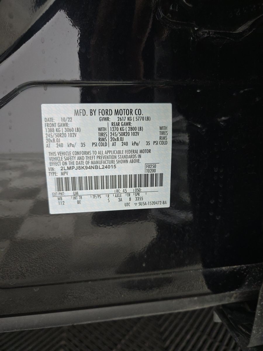 2022 Lincoln Nautilus Reserve AWD