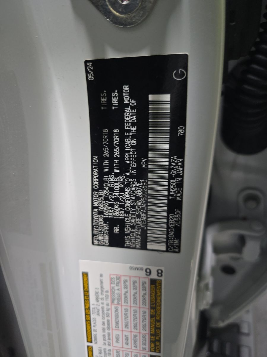 2024 Toyota Land Cruiser First Edition AWD