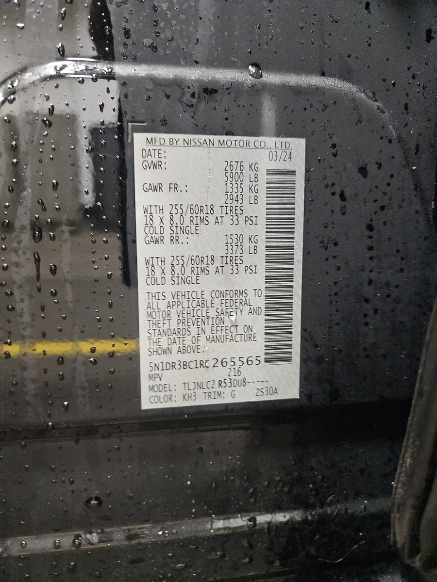 2024 Nissan Pathfinder SV AWD