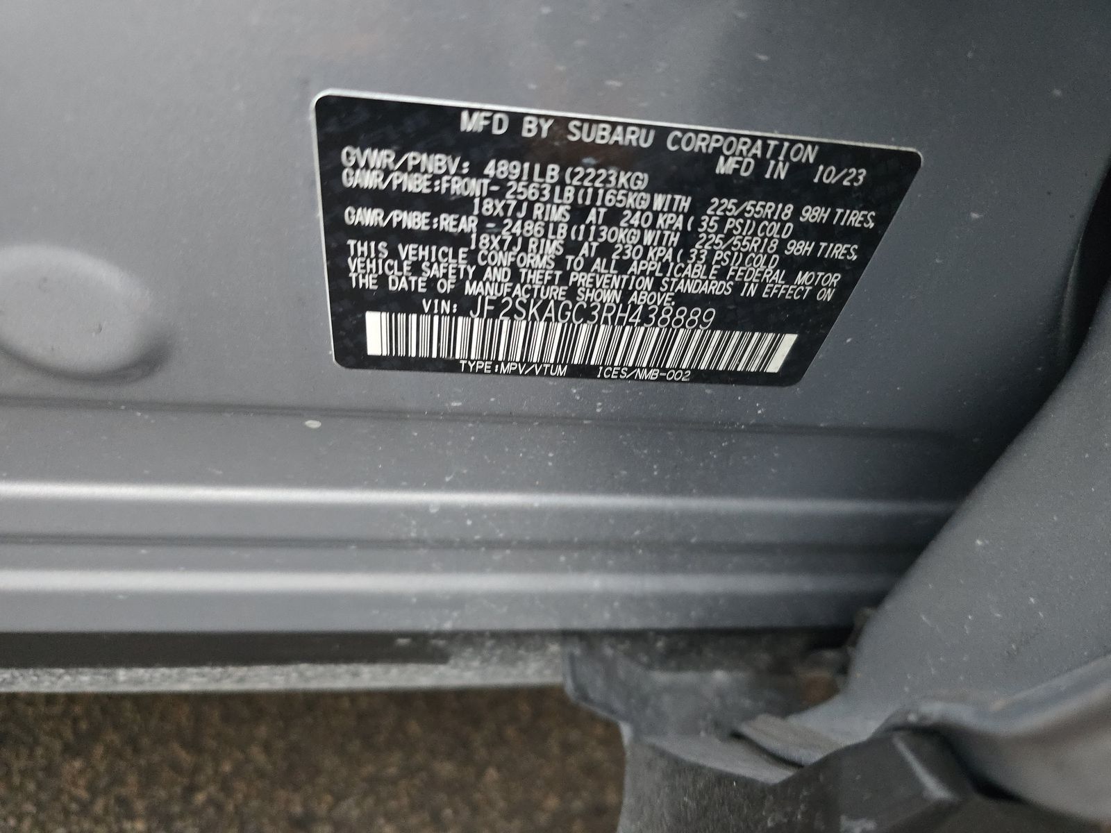 2024 Subaru Forester Sport AWD