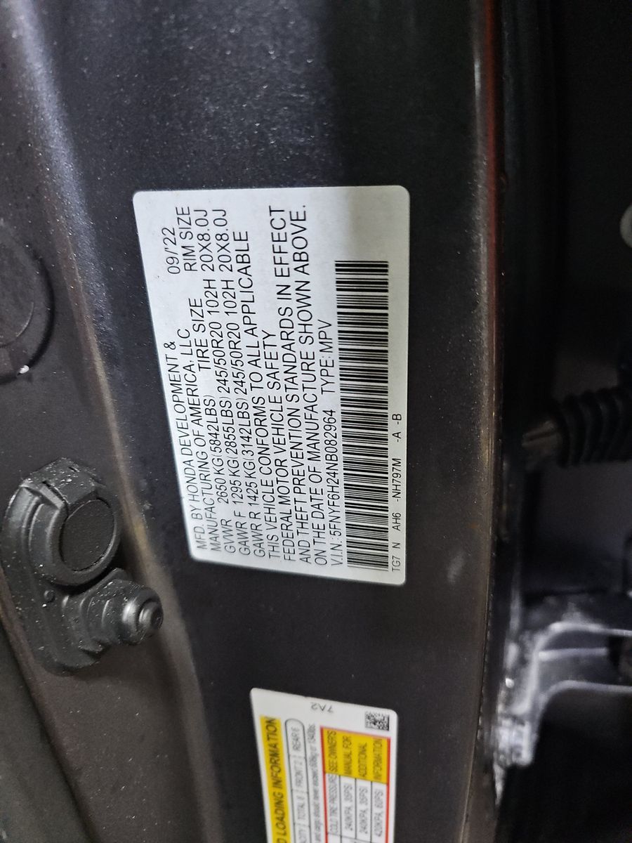 2022 Honda Pilot Special Edition AWD