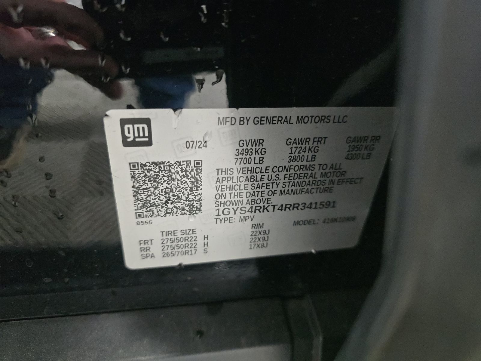 2024 Cadillac Escalade ESV Sport Platinum AWD