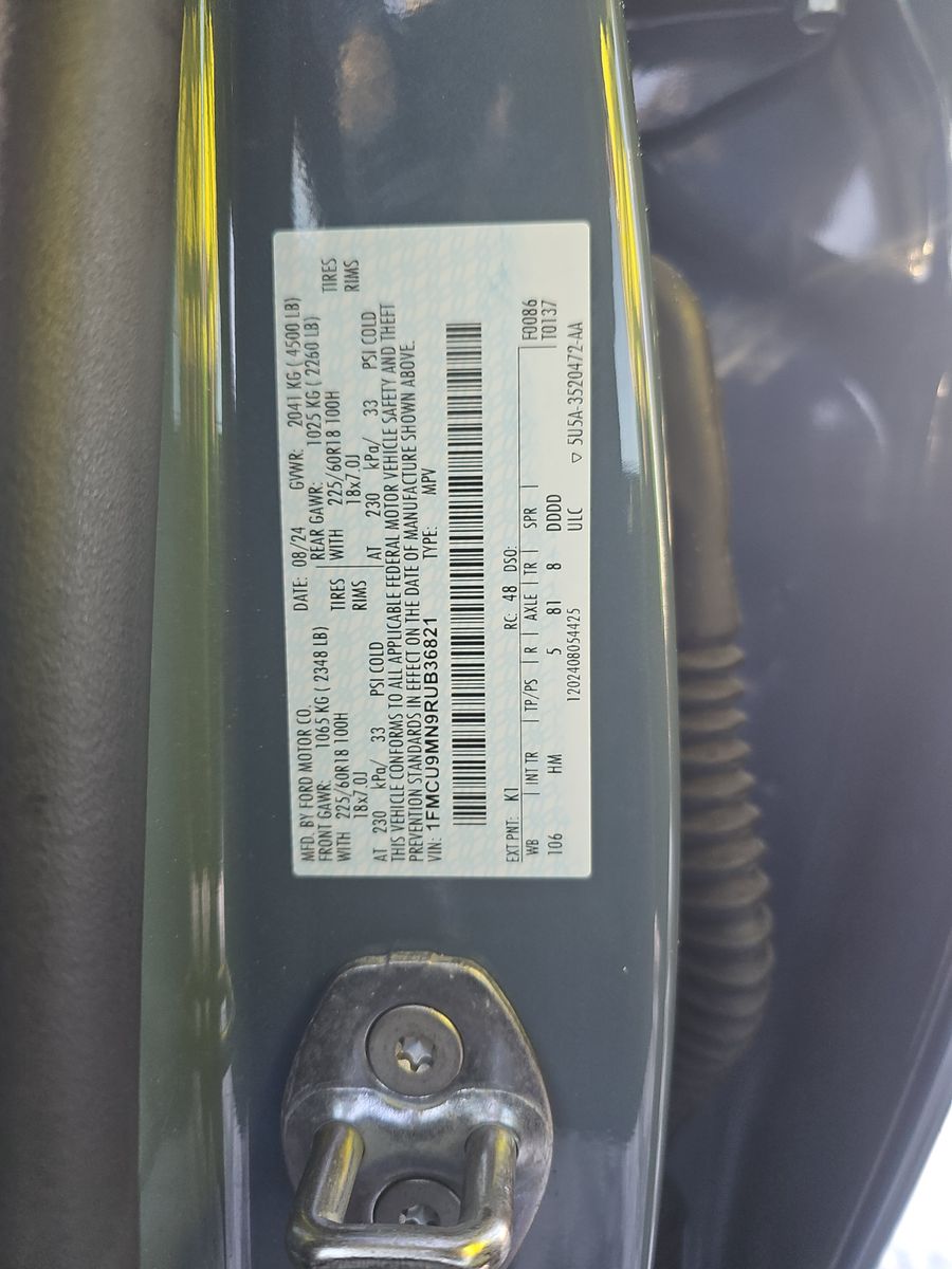 2024 Ford Escape ST-Line AWD