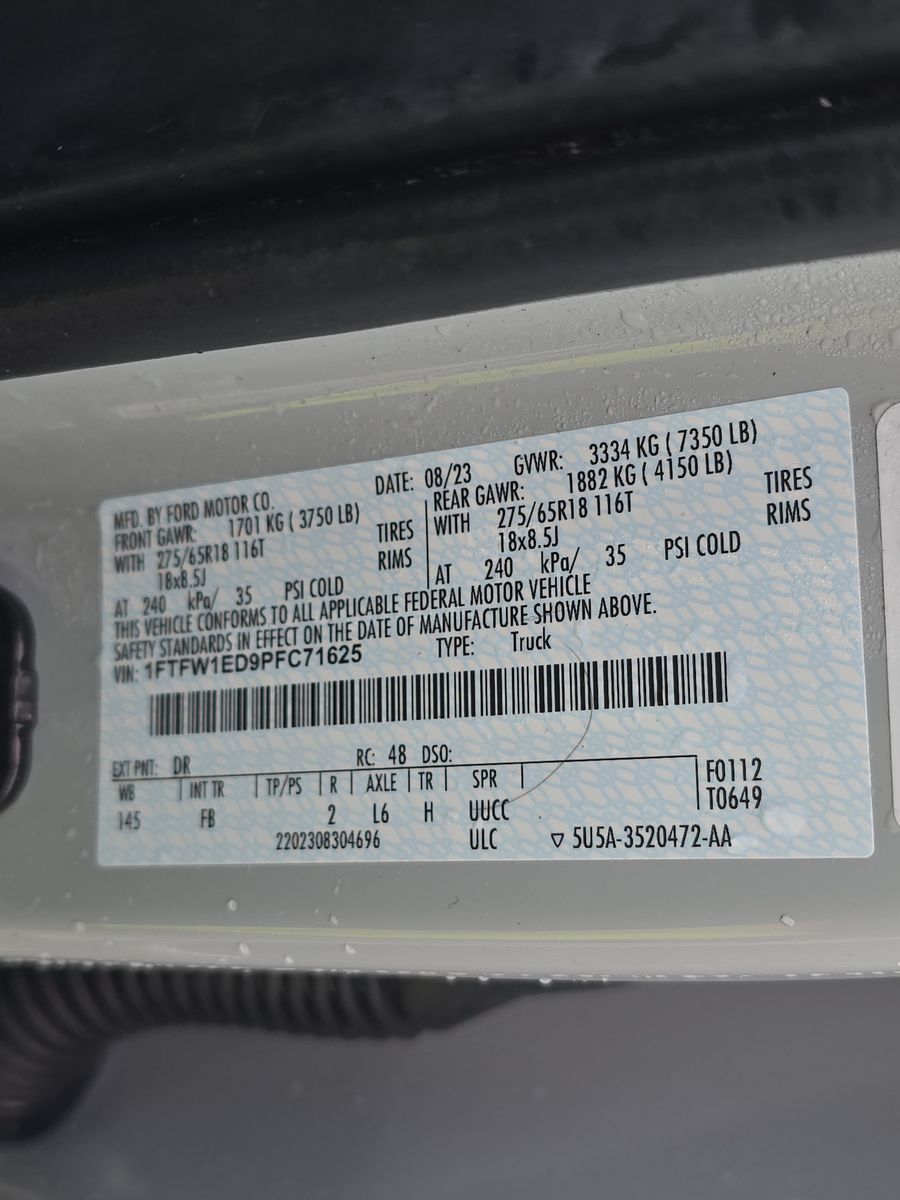 2023 Ford F-150 Hybrid XLT AWD