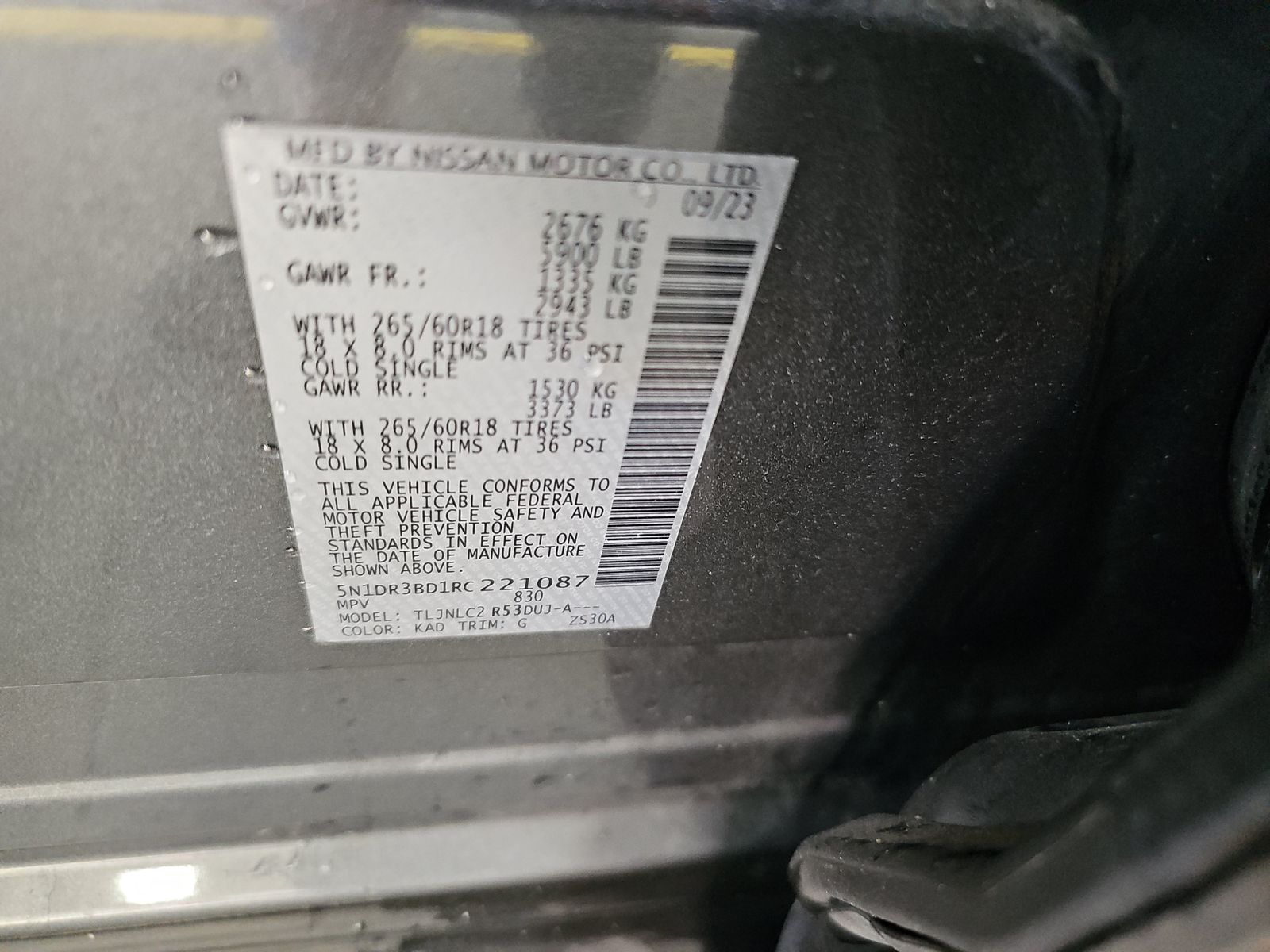 2024 Nissan Pathfinder Rock Creek AWD