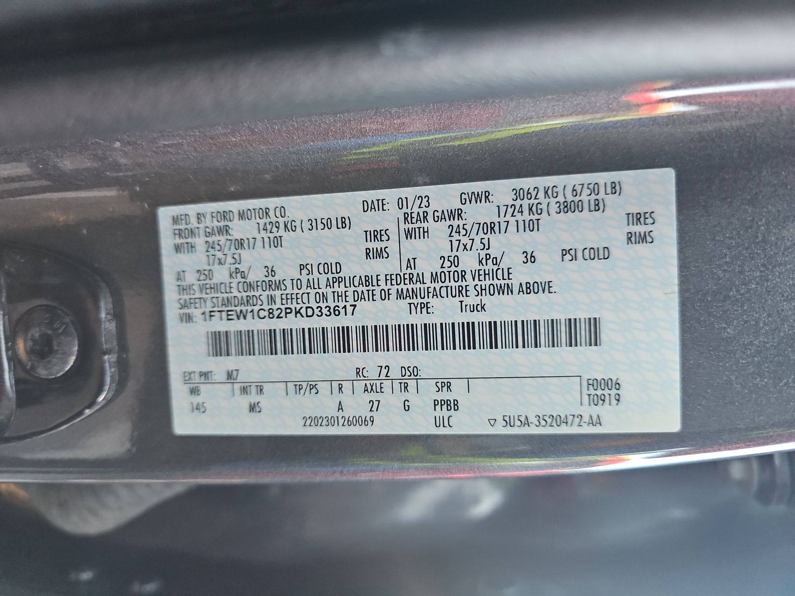 2023 Ford F-150 XLT RWD