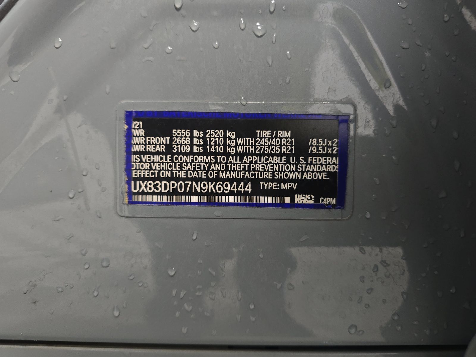 2022 BMW X3 M40i AWD