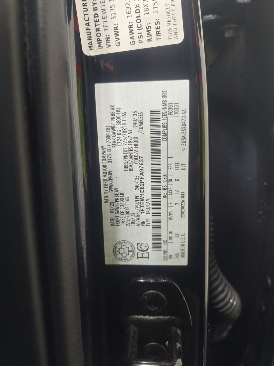 2023 Ford F-150 Tremor AWD